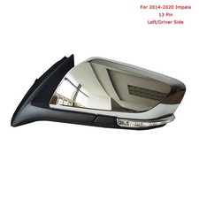 Mirrors Driver Left Side Blind Spot For Chevy Hand Chevrolet Impala 2014-2020