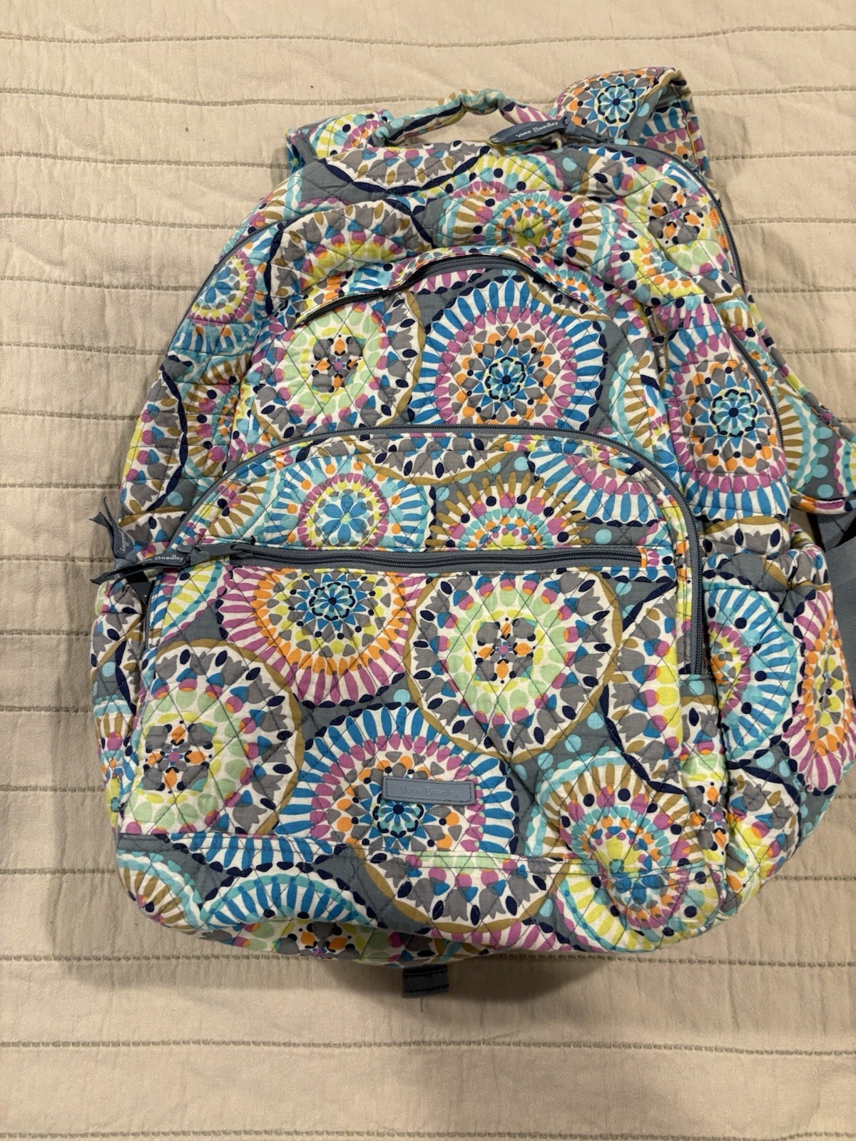 Vera Bradley Essential Backpack Sunny Medallion
