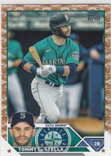 2023 Topps Update TOMMY LA STELLA Memorial Day Camo #US189 12/25 Mariners