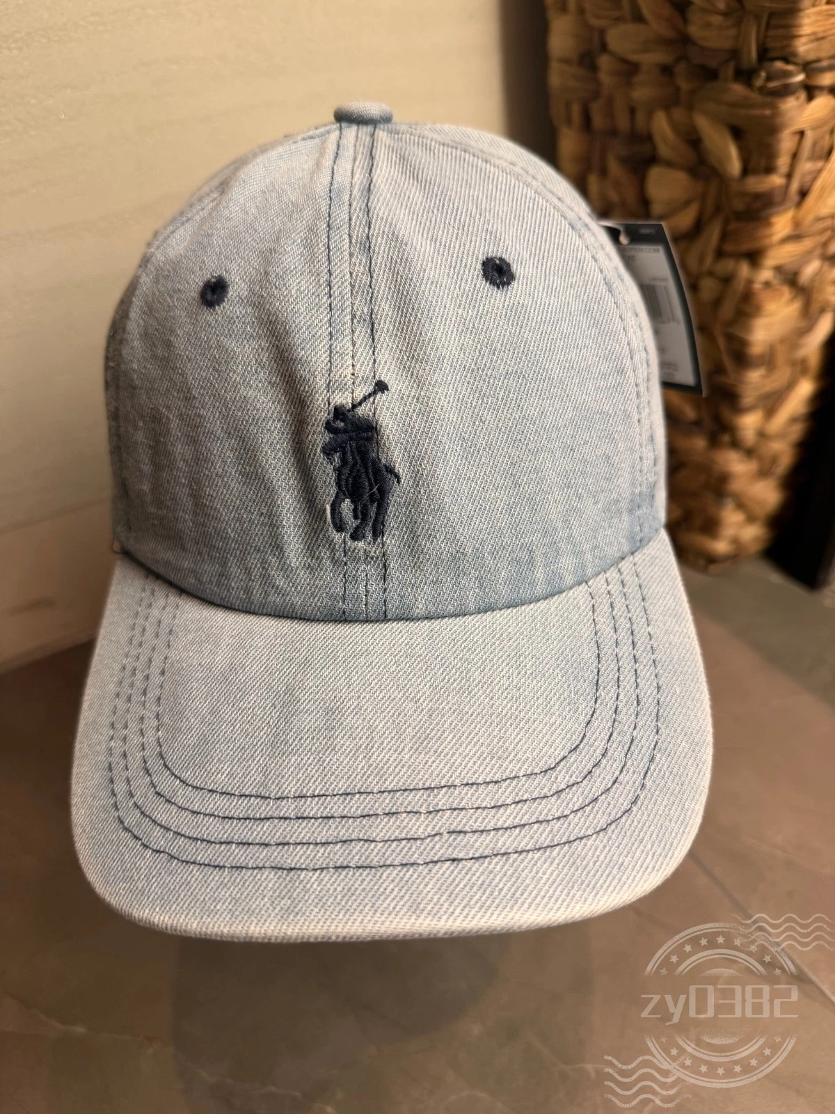 POLO Men's Adult Sport Casual Adjustable Denim Embroidered Baseball Cap Hat
Opens in a new window or