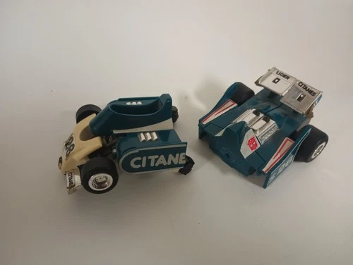 VINTAGE 1984 G1 Transformers MIRAGE Hasbro Action Figure Broken