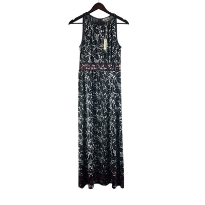 maxi dress with low cut back Bahari Low Back Halter Maxi Dress - Black