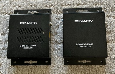#5 Binary B-540-EXT-230-IR Series Transmitter and Receiver HD Base T with ears