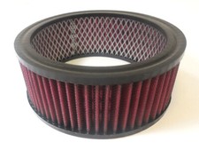 6 38 Round Washable Element Air Filter Pre-oiled Red 2 12 Tall 6 38 Round Washable Element Air Filter Pre-oiled Red 2 12 Tall