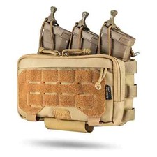 Tactical AdminMag Tripla Borsa Scomparto Amministratore MOLLE Cordura 1000D