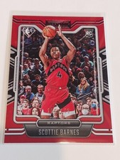 2021-22 Panini Chronicles Scottie Barnes */149 Playbook Red Rookie Card RC #284