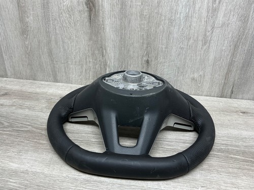 VW PASSAT ARTEON TIG..SPORT STEERING WHEEL FLATTENED LEATHER R LOGO OEM - Picture 5 of 9