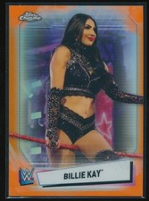 Billie Kay 2021 Topps Chrome WWE Orange Refractor #52 /25