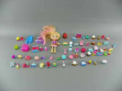 Shopkins Mixed Lot Seasons 1 2 3 Rare Hard to Find Ultra-Rare GUC 67 Pieces Look