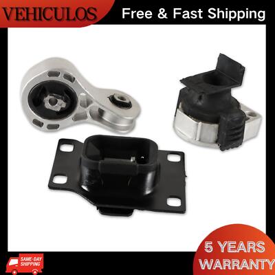 Engine Motor Mount Set For 2008-2011 Ford Focus 2.0L L4 EM3087 EM2986 EM3103
