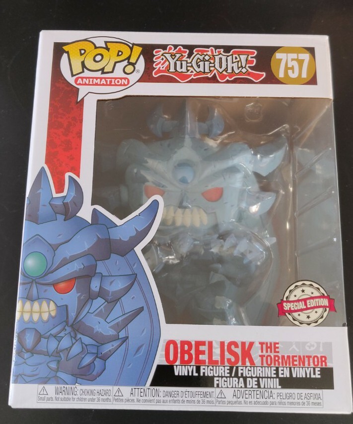 Funko Pop! Animación: Yu-Gi-Oh! - Figura De Vinilo Obelisk The Tormentor (6 Pulgadas)