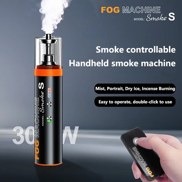 LENSGO ハンドヘルドフォグマシン スモークマシン Smoke S Amazon | LENSGO ポータブルフォグマシン SMOKE S MINI