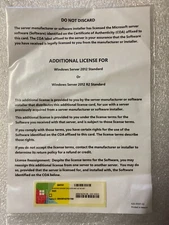 0GVYCF WINDOWS SERVER 2012 STANDARD OS