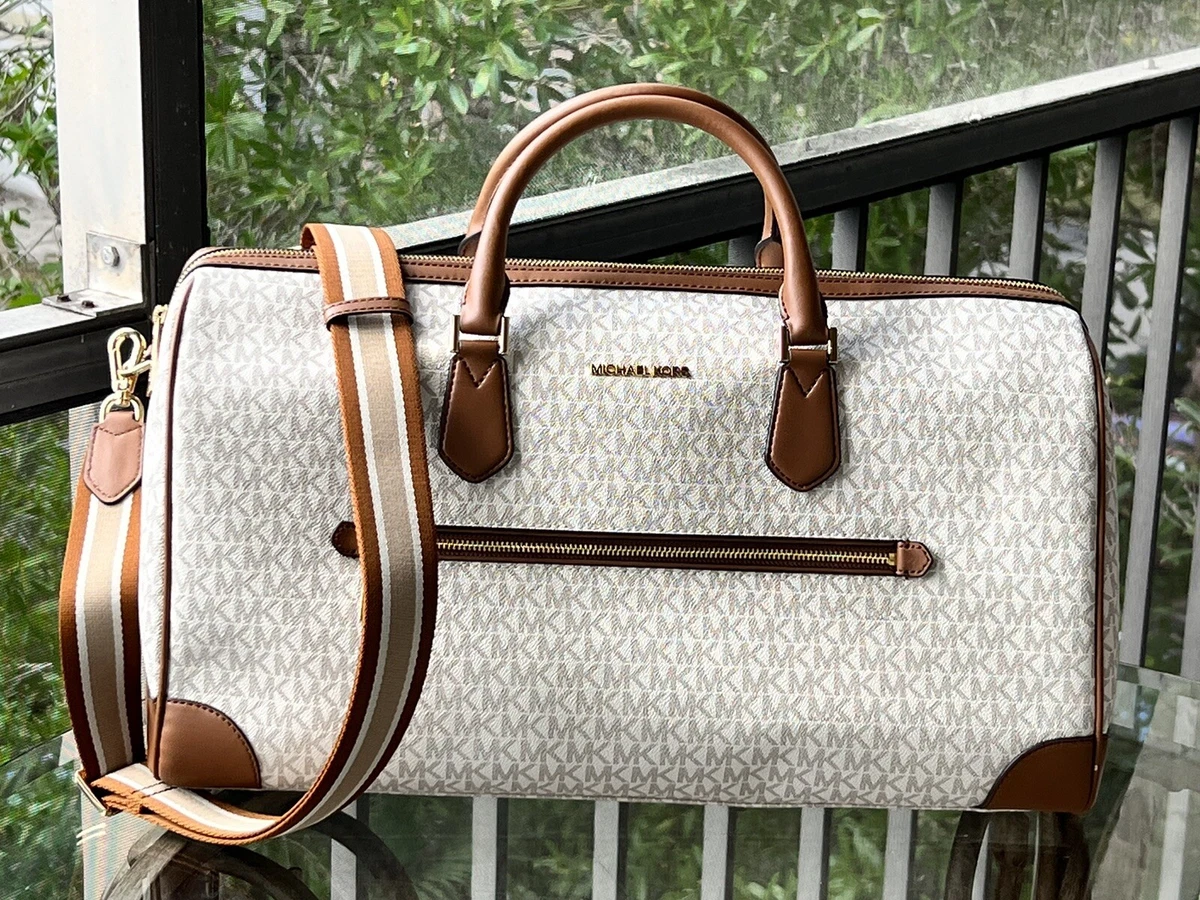 Michael kors vanilla duffle cheap bag