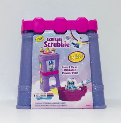 NEW CRAYOLA SCRIBBLE SCRUBBIE PECULIAR PETS PALACE TRUSTED U.S. SELLER FREE S&H