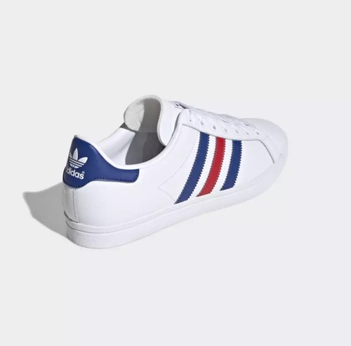 adidas Originals Coast Star White Trainers Shoes Leather EE6198 Sizes UK4 UK4.5 - Picture 4 of 11