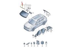 Pare-brise Volkswagen TIGUAN
