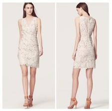 LOFT lace overlay dress Excellent condition 4