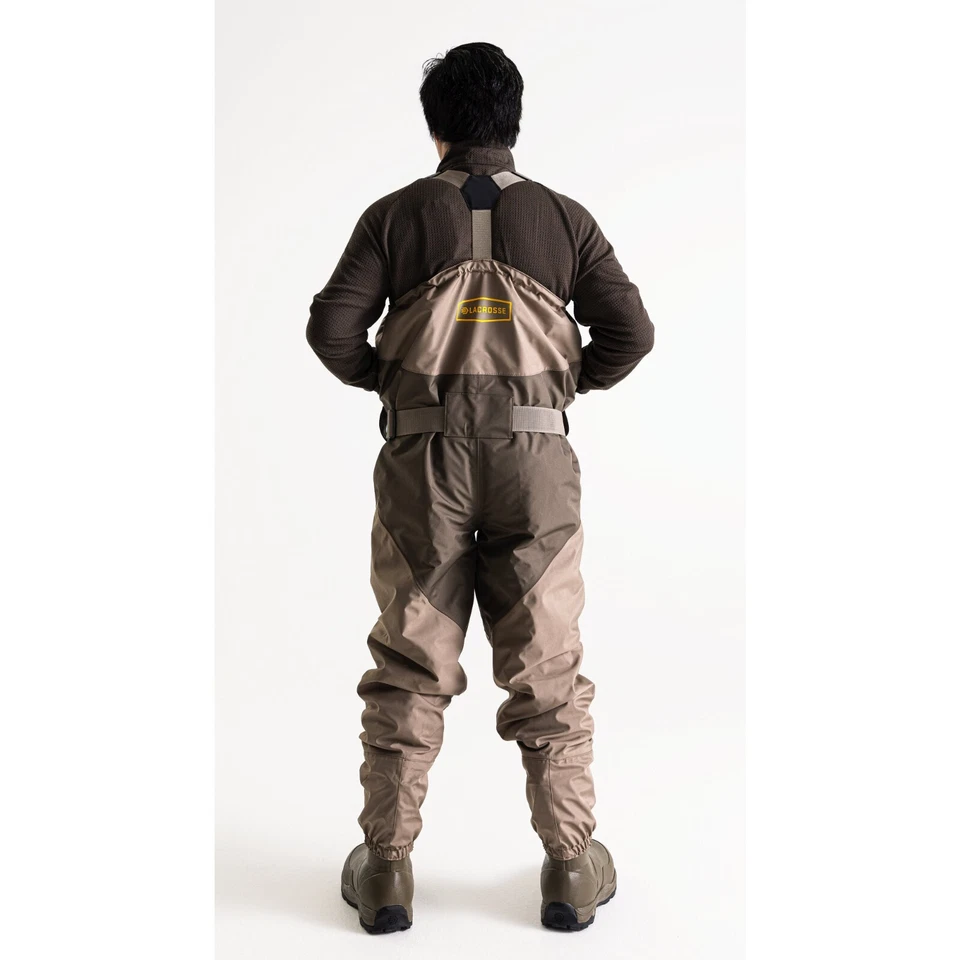 LaCrosse 725366 Men's Alpha Agility Select Front Zip Chest Wader Boots Shoes - Image 3 of 4