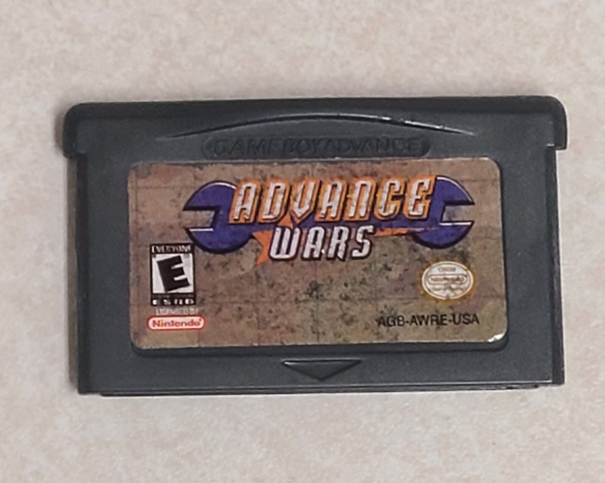 Advance Wars Nintendo Game Boy Advance GBA Cartridge Only Tested