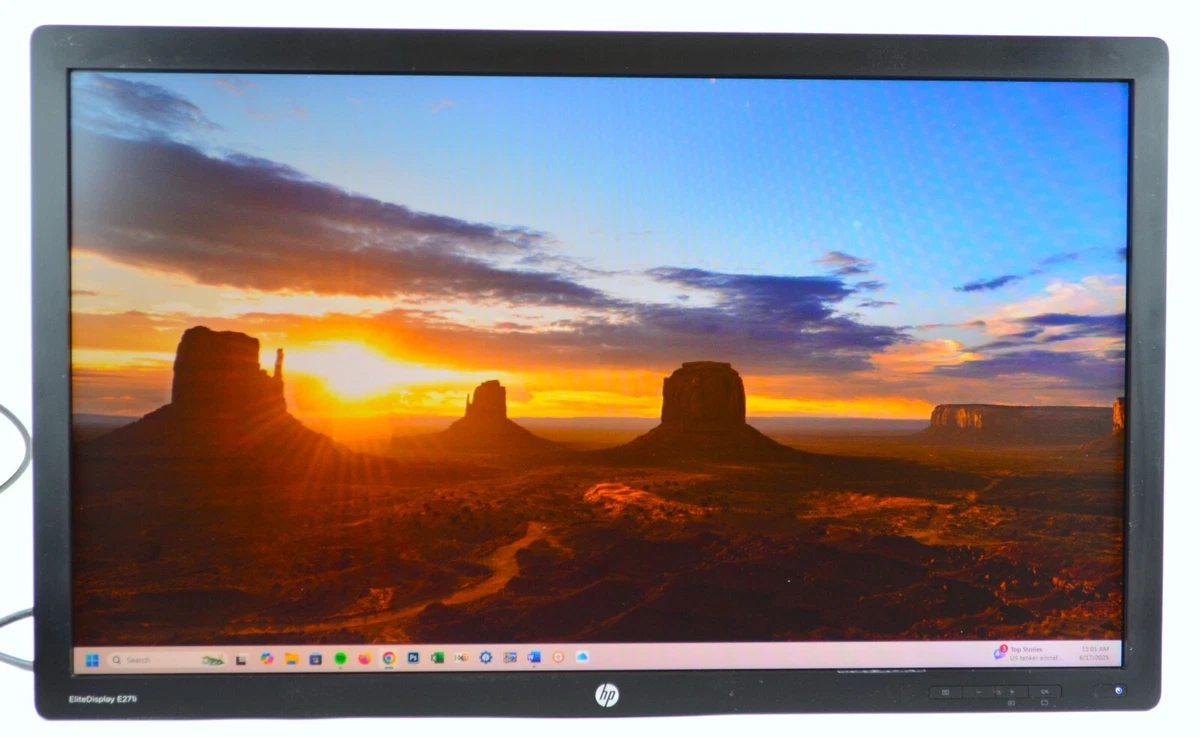 HP EliteDisplay 25-27.9 Inch Computer Monitors for sale | eBay