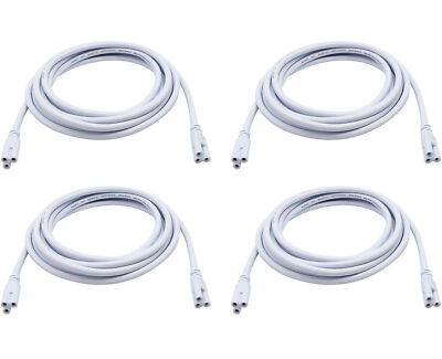 4-24 Pack 3FT 4FT Connector Cable Extension Cords 3-Pin LED Tube Light Fixture