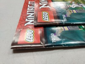 Ninjago: Masters of Spinjitzu LEGO #70750 Instruction Booklets ONLY 1 & 2