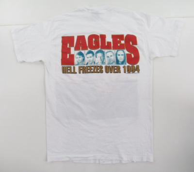 Hotel California Tシャツ 1994 Vintage 1994 Hotel California Eagles Hell Freezes Over Tour T