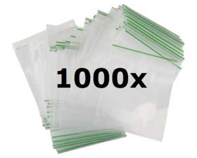 CPUK 30 X 30 REUSABLE HEAVY DUTY SMALL grip SEALY LOCK CLEAR zip GUMMY BAGS BAGGIES