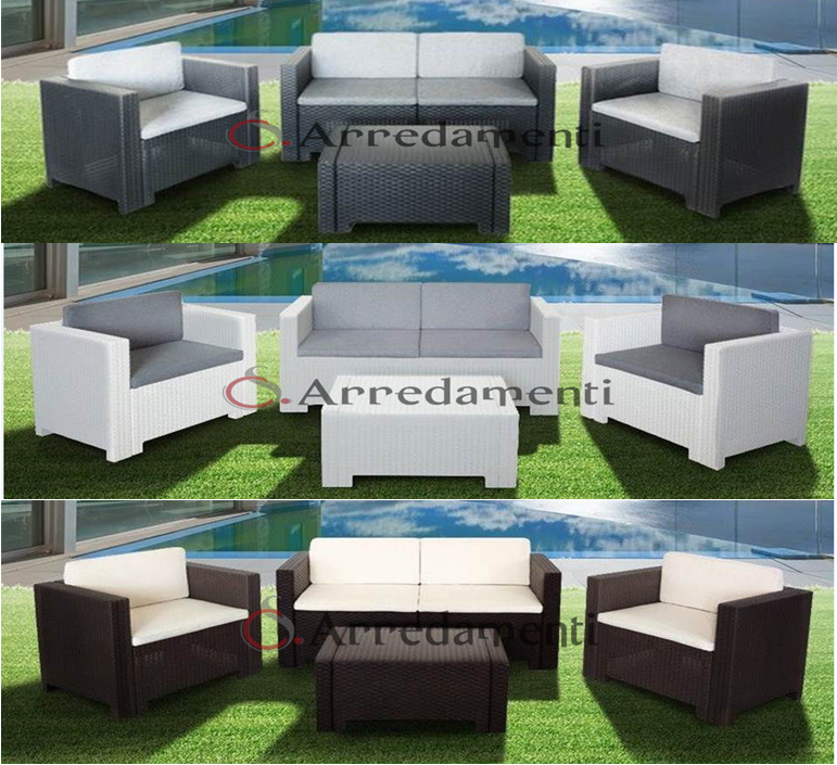 Naterial Poltrone Da Giardino In Rattan Leroy Merlin Polyrattan - Main Image