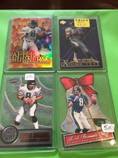LOT OF 4 MARK BRUNELL RARE INSERTS CHRISTMAS ORNAMENT 12/12,AFTERBURNERS,++