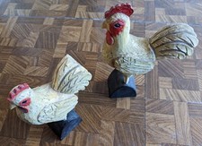 Rooster and Hen Kitchen Decor US Patent NBR 5700557