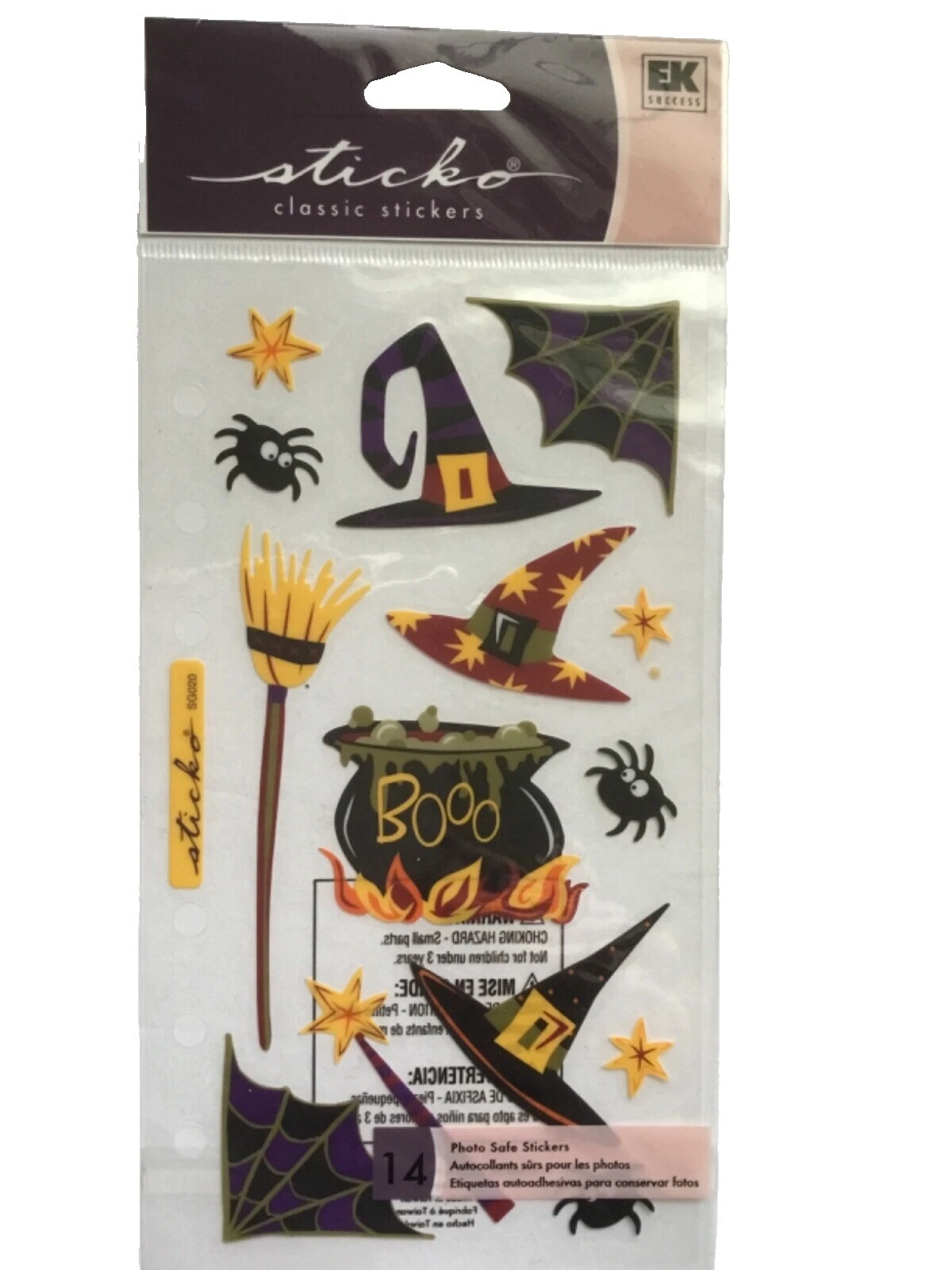 Pegatinas EK Success Brands Halloween Scrapbooking