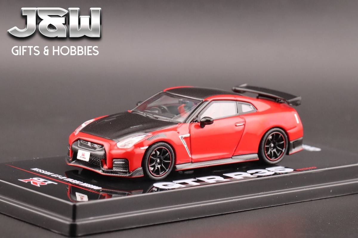 Inno64 Nissan GT-R R35 Nismo Red 1/64 | eBay