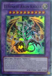 Ultimate Axon Kicker - DREV-EN039 - Super Rare - 1st Edition x1 - Lightly Played