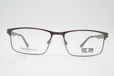 Brille EYECLUB 71843 Metallic Oval Brillengestell eyeglasses Neu