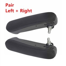 Für Fiat 500 2016-2019 Paar schwarz Vordersitz Armlehne 6BV31KRLAA 6BV48KRLAA