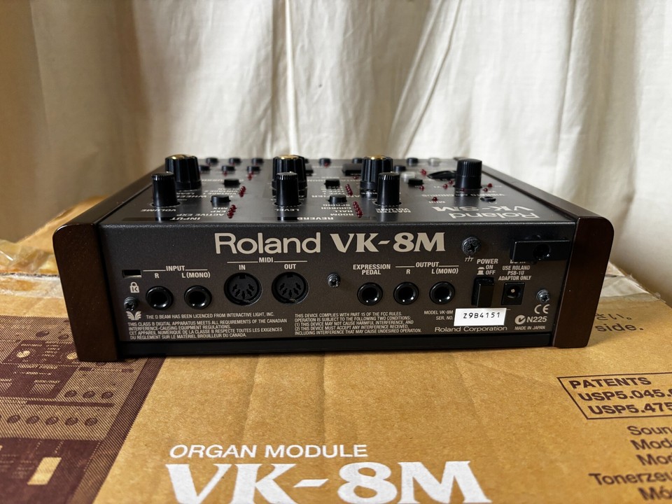 Roland VK-8M Organ Sound Module Virtual ToneWheel organ sound w/ box ...