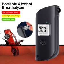 Digital LCD Breathalyzer Test Alcohol Tester Analyzer Detector Battery Operated