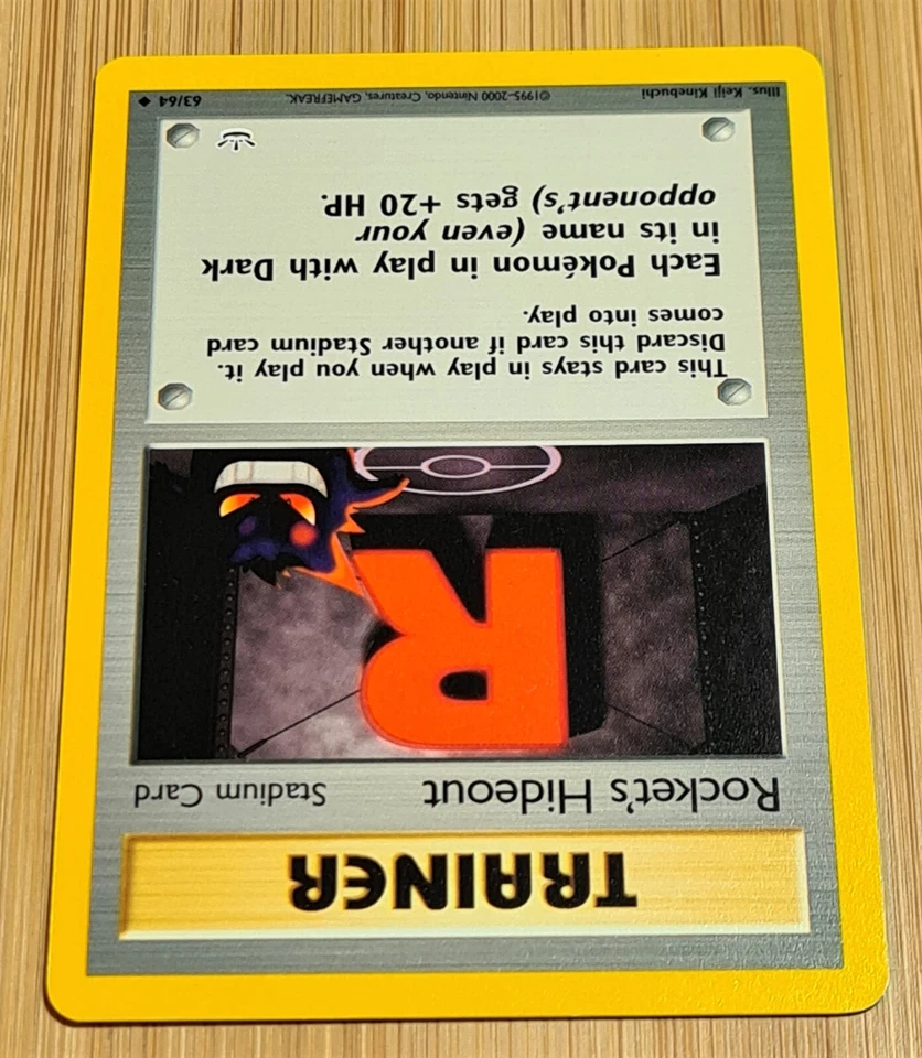 Rocket's Hideout # 63/64 Uncommon Neo Revelation 2001 Near Mint to Mint Vintage - Bild 3 von 4