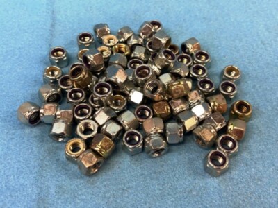 UNC-COARSE LOCKNUT WITH NYLON INSERT, 3/8''-16, RIGHT HAND ** LOT OF 82 **
