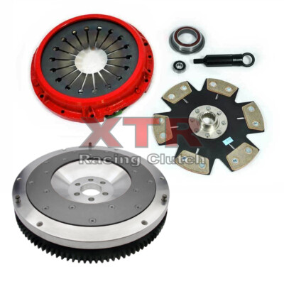 XTR STAGE 4 CLUTCH KIT+ALUMINUM FLYWHEEL for 87-92 TOYOTA SUPRA 3.0T 7MGTE