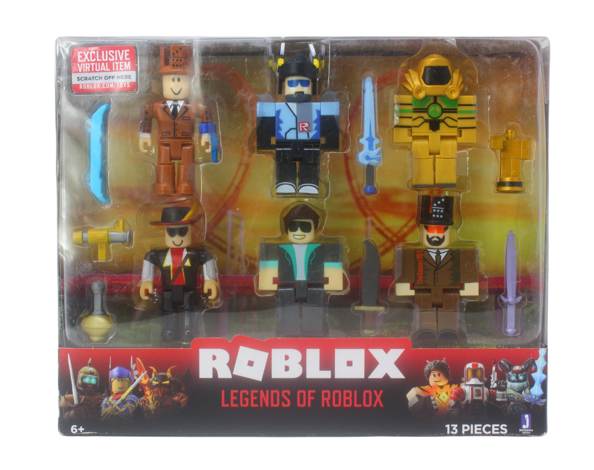 Jazwares Legends Of Roblox Action Figure 6 Pieces For Sale Online Ebay - roblox ninja legends toys