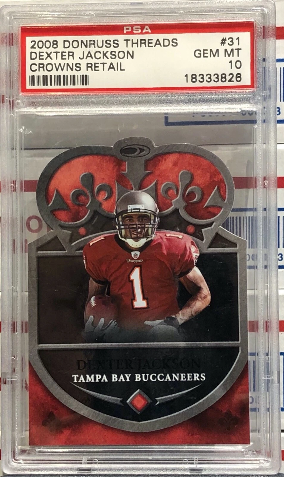 Dexter Jackson Donruss Threads Crowns Retail #31 Base