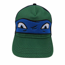 Teenage Mutant Ninja Turtles Youth Baseball Cap Hat Snapback Green Blue Black