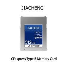 JIACHENG CFexpress Type B Memory Card 512GB For 8K 4K Fujifilm Canon Nikon