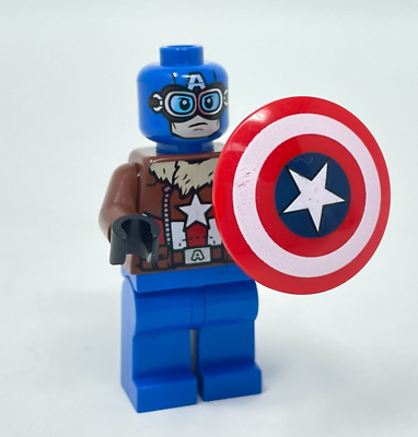 LEGO Captain America Pilot Minifigure 76076 Marvel Avengers