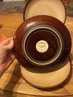 Sango Nova Brown 4933 Salad Plates 8” Set of 4!! Used. — photo 4