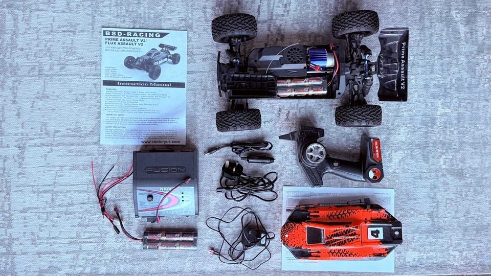 RC Car Remote Control 4WD - Image 4 of 4