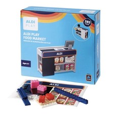 Aldi Gear Play Food Market 385 Pieces Building Blocks New In Box